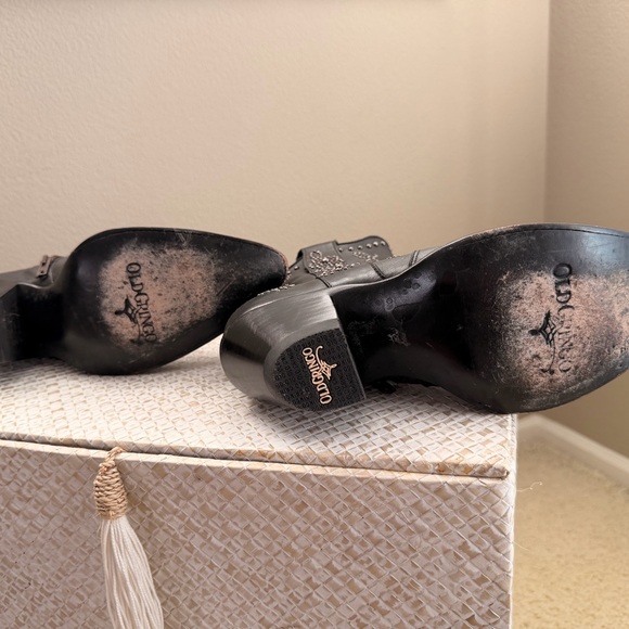 Old Gringo Black Studded Ankle Boots - Picture 5 of 5